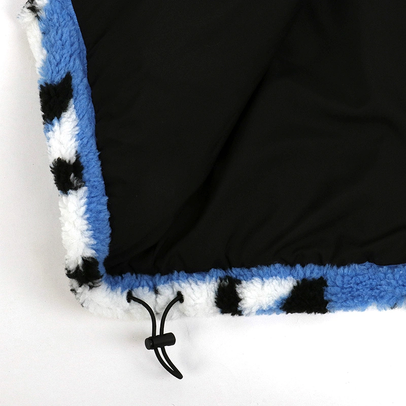 lined sherpa fleece jacket